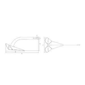 Ancora dc kg 32 - Ricambi Nautici Boranautica