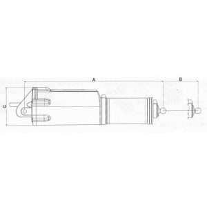 Attuatore ac 12 mm.273/330 - Ricambi Nautici Boranautica