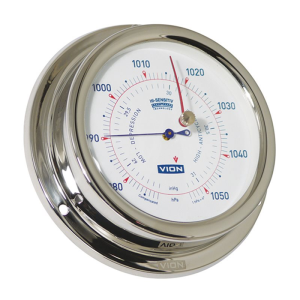 Barometro inox ø mm.127 Barometro inox ø mm.127 - Ricambi Nautici Boranautica