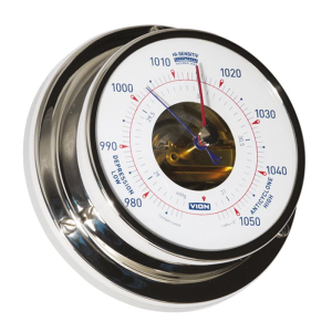 Barometro inox ø mm.97 Barometro inox ø mm.97 - Ricambi Nautici Boranautica