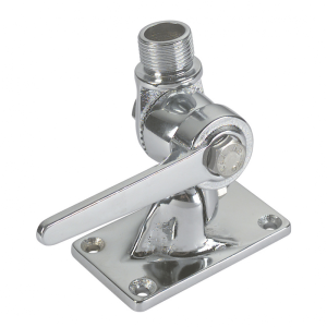 Base antenna ottone doppio snodo - Ricambi Nautici Boranautica