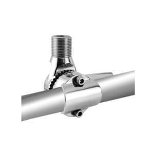 Base antenna inox 316 per tubo - Ricambi Nautici Boranautica