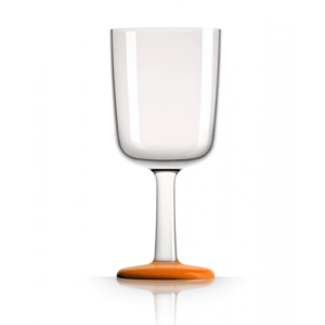 Bicchiere vino 300 ml arancione - Ricambi Nautici Boranautica