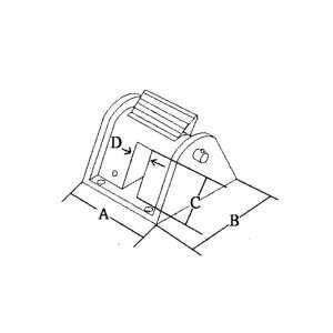 Blocca catena inox 316 - Ricambi Nautici Boranautica