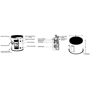 Boiler raritan lt. 45,5 - Ricambi Nautici Boranautica