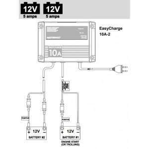 Easy charge 10a - Ricambi Nautici Boranautica