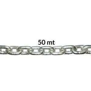 Catena inox calibrata ø mm.8 mt 50 - Ricambi Nautici Boranautica