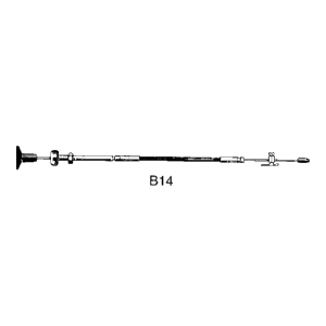 Cavo stop b14 da 19′ - Ricambi Nautici Boranautica