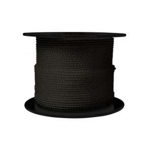Cima ritorta nera ø mm.40 mt 100 - Ricambi Nautici Boranautica