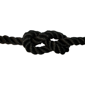 Cima ritorta nera a.t.ø mm24 mt100 - Ricambi Nautici Boranautica