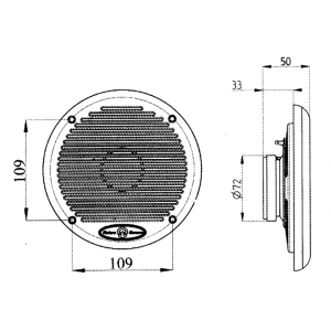 Altoparlanti 80w - Ricambi Nautici Boranautica