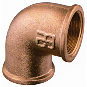 Curva f-f in bronzo da 3/8 - Ricambi Nautici Boranautica