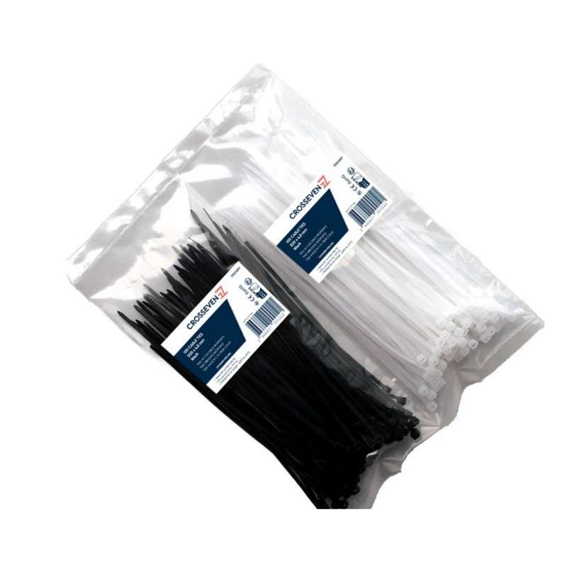 Fascetta nylon bianca mm 300x4,8 - Ricambi Nautici Boranautica