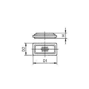 Filtro aria mercruiser 3519487 - Ricambi Nautici Boranautica