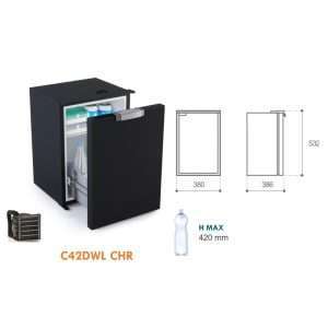 Frigorifero/freezer c75 dw nero - Ricambi Nautici Boranautica