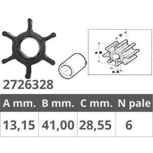 Girante honda 4t 5-7,5-8-10 hp - Ricambi Nautici Boranautica