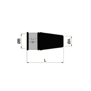 Propeller shaft ø mm.40 - Ricambi Nautici Boranautica