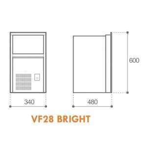 Ice maker vf28 bright - Ricambi Nautici Boranautica