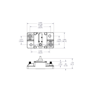 Magnetotermico a filo 70a - Ricambi Nautici Boranautica