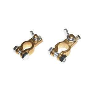 Morsetto batteria ottone m10+ - Ricambi Nautici Boranautica