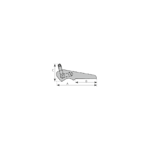 Musone l.l. basculante mm.330 - Ricambi Nautici Boranautica