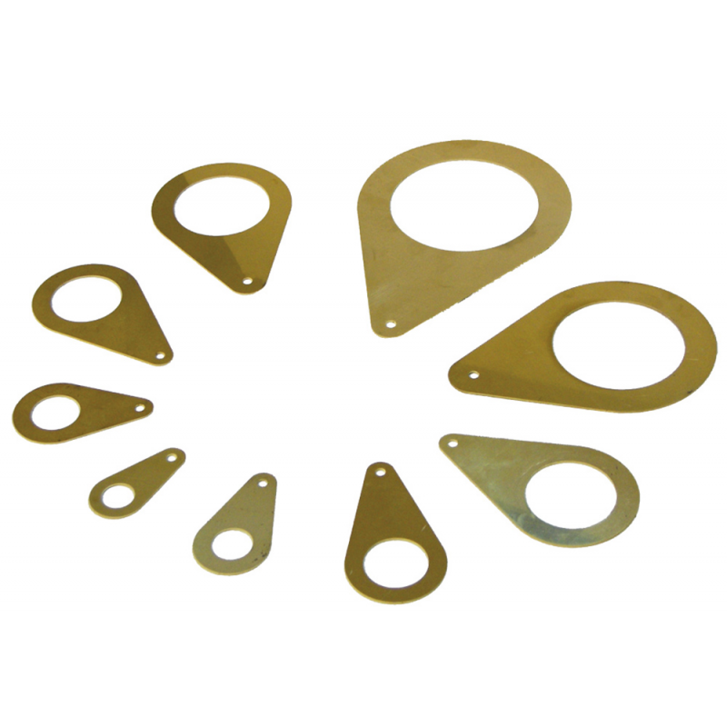 Piastra di massa ottone 1/2 - Ricambi Nautici Boranautica