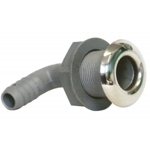 Scarico pvc/inox curvo &oslash; mm.30 - Ricambi Nautici Boranautica