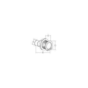 Scarico pvc/inox &oslash; mm. 52 - Ricambi Nautici Boranautica
