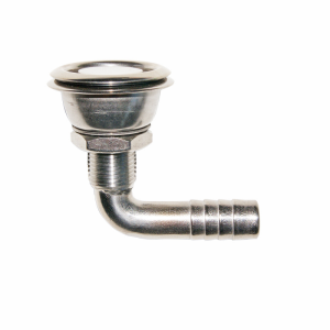 Sfiato inox 316 curvo ø mm.16 - Ricambi Nautici Boranautica