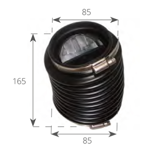 Soffietto volvo 875828-6/876633-9 - Ricambi Nautici Boranautica