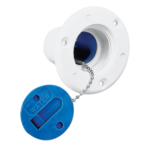 Tappo nylon bianco water ø mm.40 Tappo nylon bianco water ø mm.40 - Ricambi Nautici Boranautica