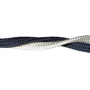 Treccia piatta nera &oslash; mm.10 mt100 - Ricambi Nautici Boranautica