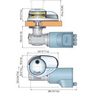 Dp3 s/campana 1500w 24v b.8 - Ricambi Nautici Boranautica
