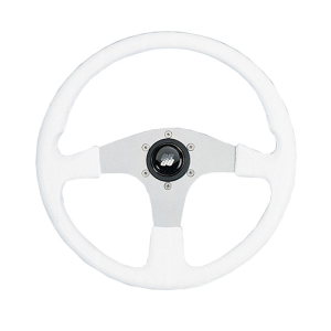 Ruota timone bianca ø mm.350 Ruota timone bianca ø mm.350 - Ricambi Nautici Boranautica