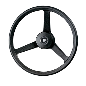 Ruota timone v32 nero ø mm.335 Ruota timone v32 nero ø mm.335 - Ricambi Nautici Boranautica