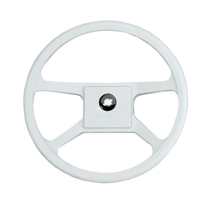 Ruota timone v33 bianco ø mm.342 Ruota timone v33 bianco ø mm.342 - Ricambi Nautici Boranautica
