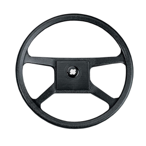 Ruota timone v33 nero ø mm.342 Ruota timone v33 nero ø mm.342 - Ricambi Nautici Boranautica
