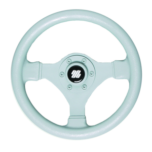 Ruota timone v45 grigio ø mm.280 Ruota timone v45 grigio ø mm.280 - Ricambi Nautici Boranautica